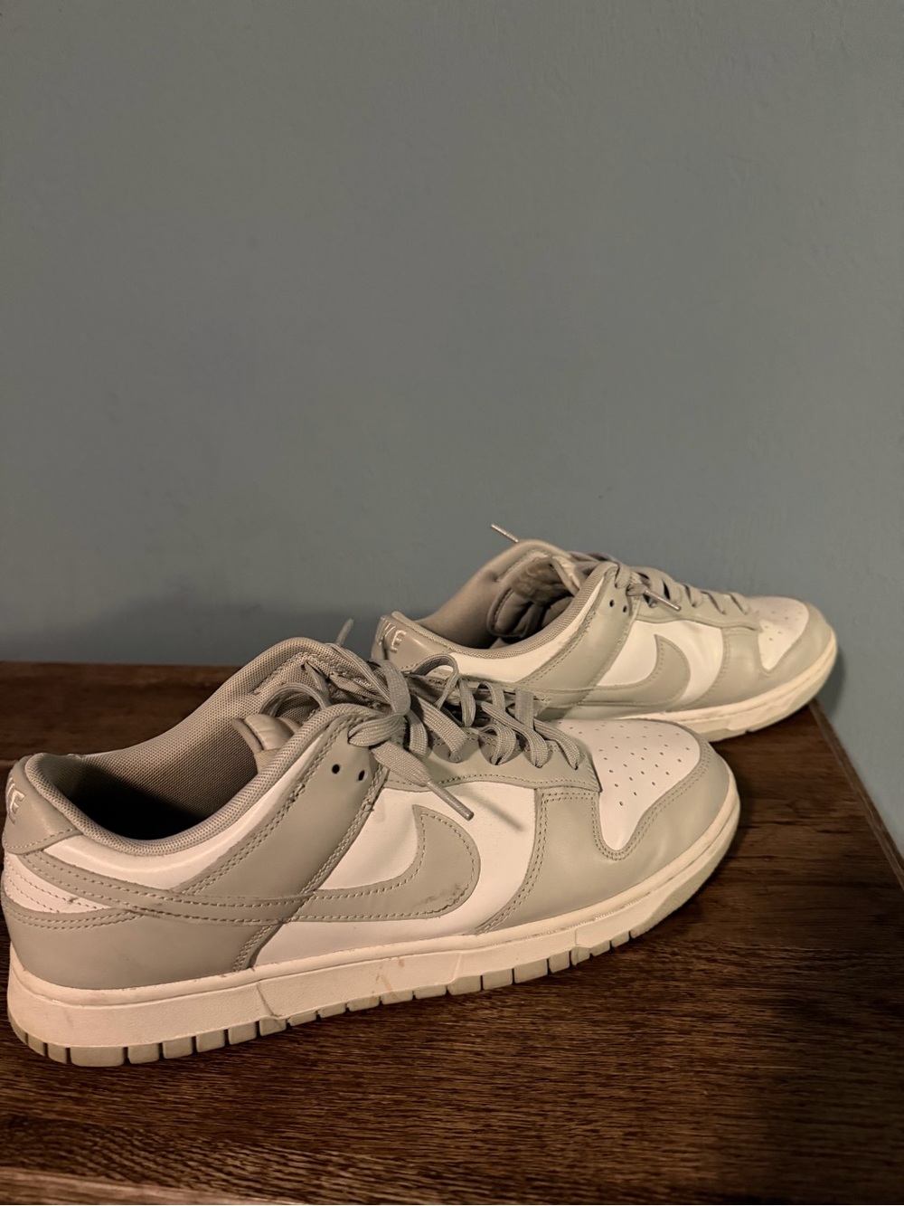 Nike Sneakers in Light Gray and White, Men’s size 13